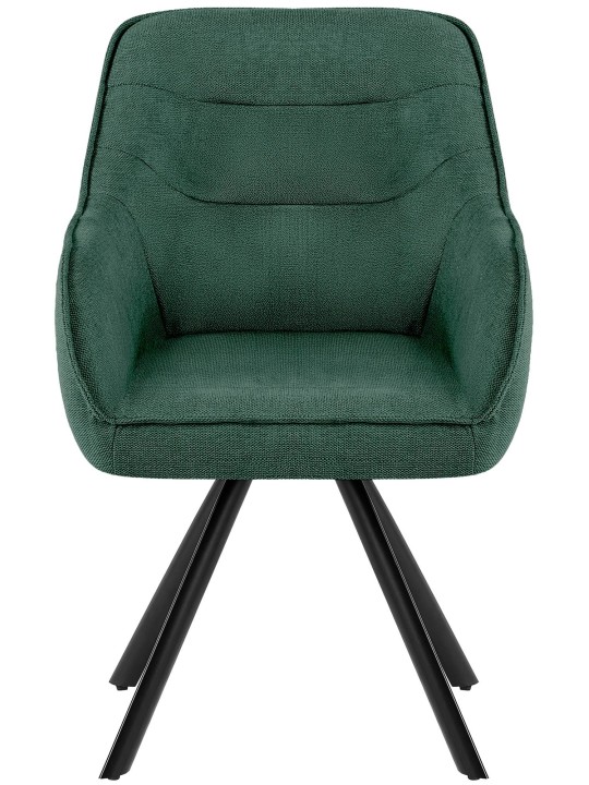 Stolička Pettuli látka, zelená