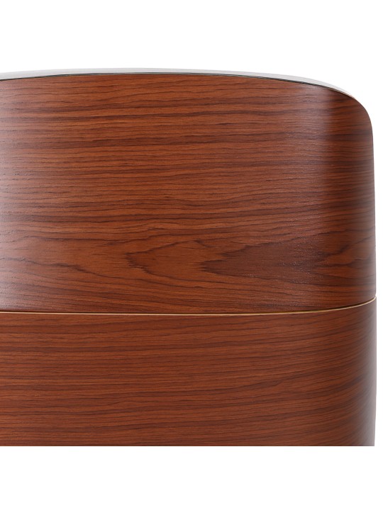 Kancelárske kreslo Varel z umelej kože, orech/biela Kancelárske kreslo Varel z umelej kože, orech/biela