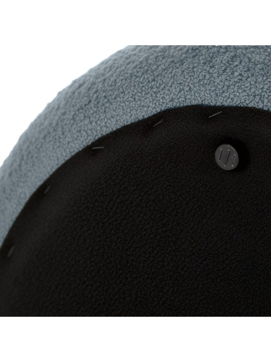 Stolička Alfrisa Teddy, tmavosivá