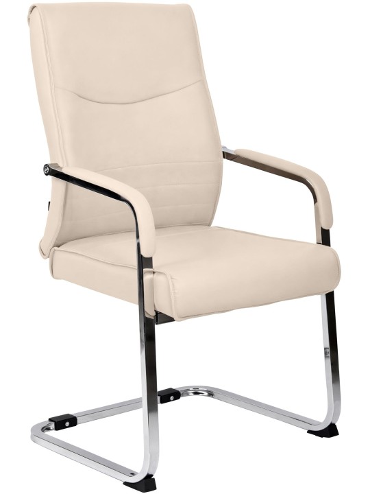 Stolička pre návštevy Hobart, krémová