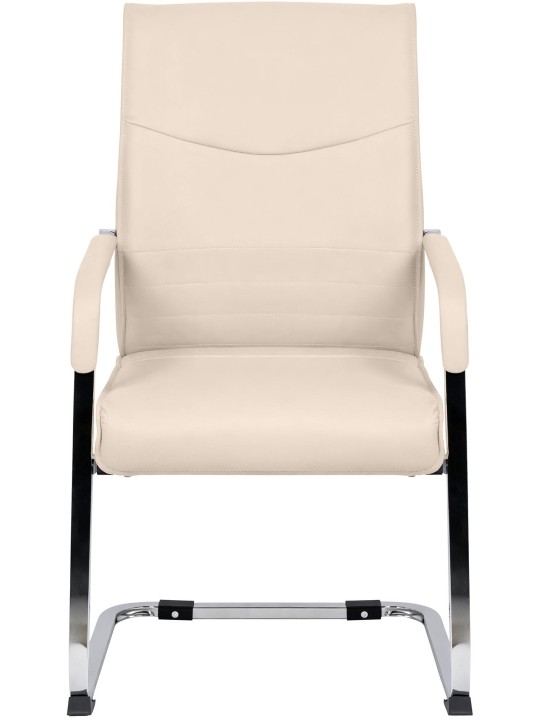 Stolička pre návštevy Hobart, krémová