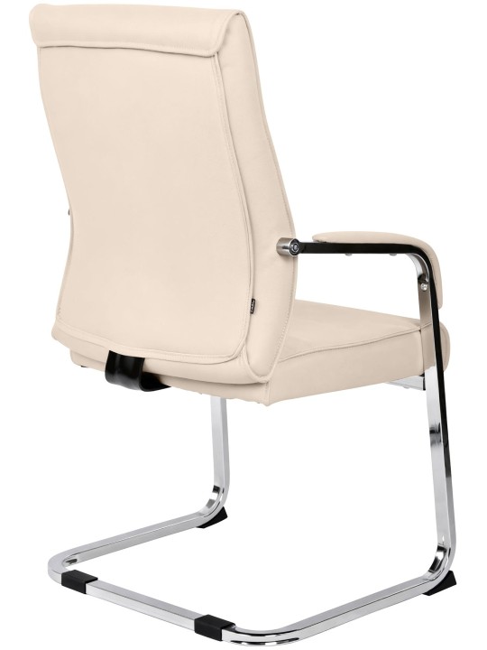 Stolička pre návštevy Hobart, krémová