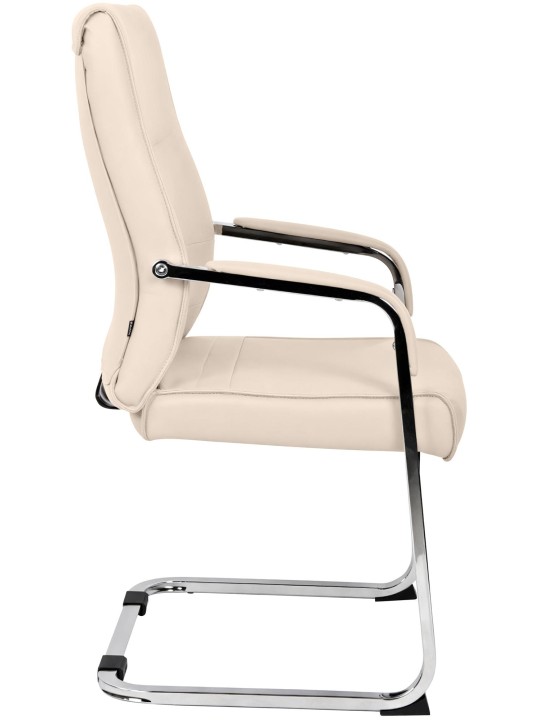 Stolička pre návštevy Hobart, krémová