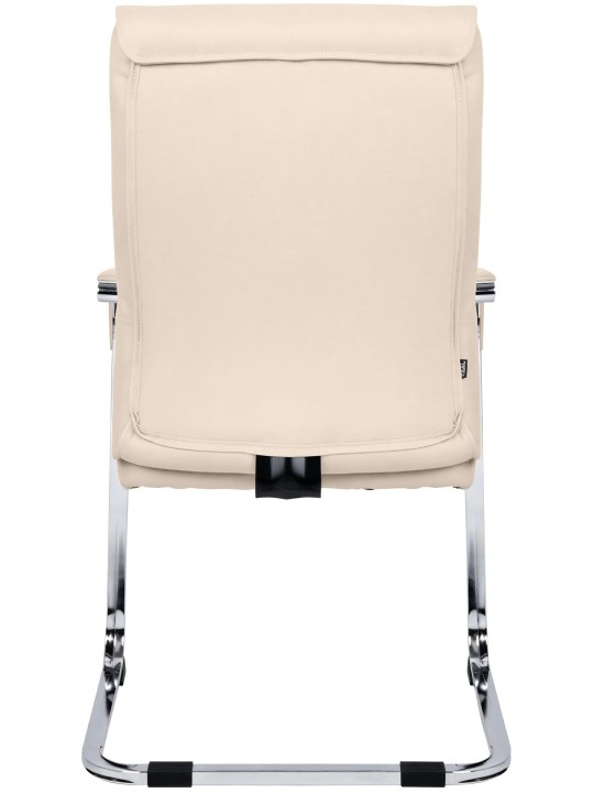 Sada 2 návštevníckych stoličiek Hobart, krémová