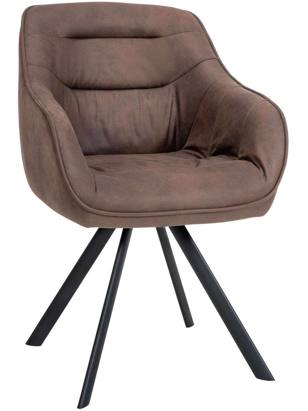 Stolička Russel Vintage, hnedá