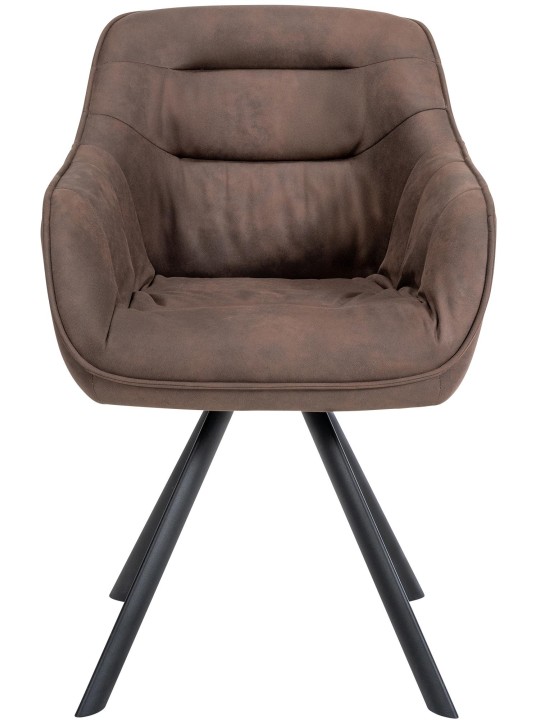 Stolička Russel Vintage, hnedá