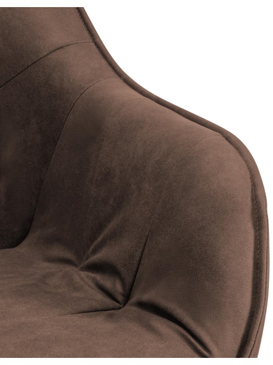 Stolička Russel Vintage, hnedá