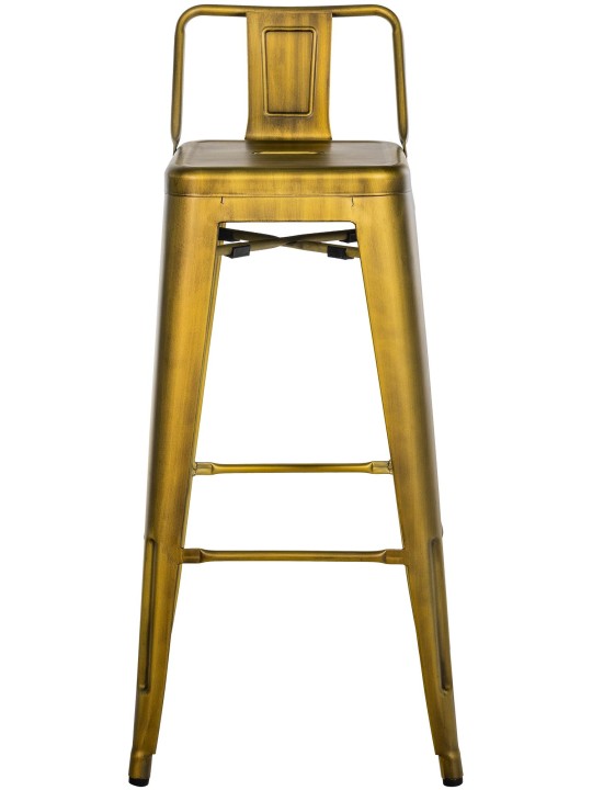Barová stolička Mason, zlatá