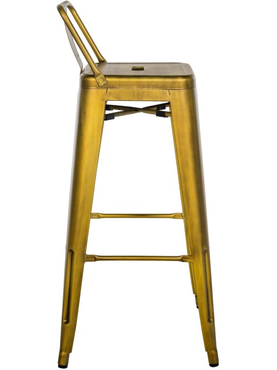 Barová stolička Mason, zlatá